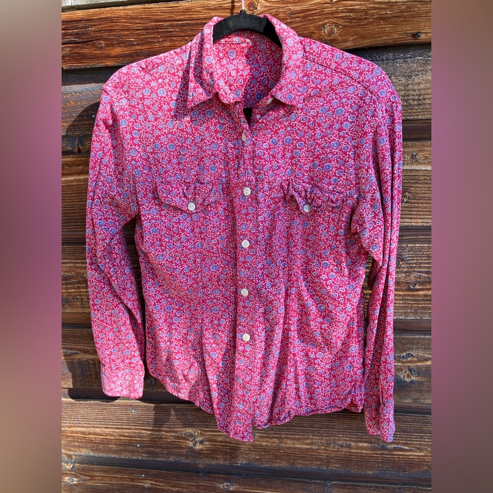 Floral Red/Pink Women’s Shirt